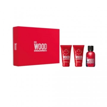 Set ženski parfem Dsquared2 Red Wood (3 pcs)
