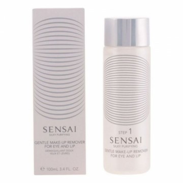 Acu kosmētikas noņemšanas losjons Gentle Make-Up Remover Eye&Lip Sensai (100 ml)