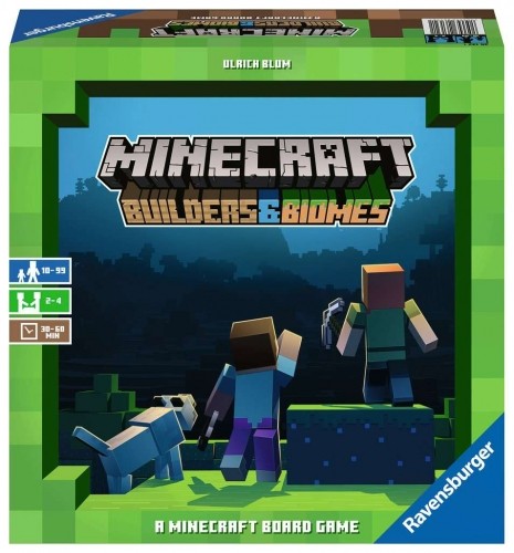 RAVENSBURGER board game Minecraft Builders & Biomes, 27088 image 1