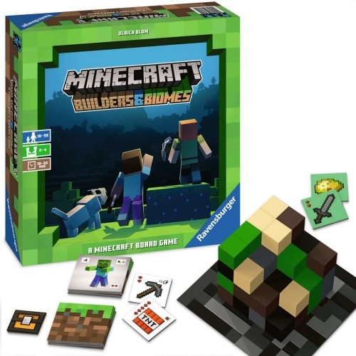 RAVENSBURGER board game Minecraft Builders & Biomes, 27088 image 3