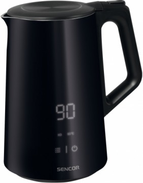 Electric kettle with LED display Sencor SWK0590BK