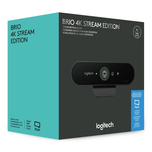 Вебкамера Logitech BRIO STREAM 4K Ultra HD 90 fps 13 mpx image 2