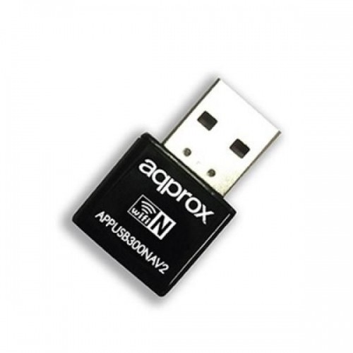 Wi-Fi Adapteris approx! appUSB300NAV2 300 Mbps Nano USB image 1