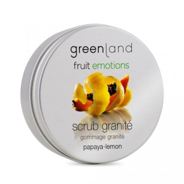 Ķermeņa skrubis Greenland Fruit Emotions Citrona Papaija (200 ml)