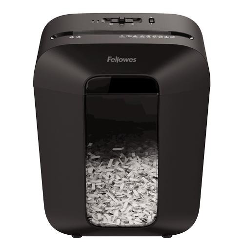 Fellowes Powershred LX50 paper shredder Particle-cut shredding Black image 1