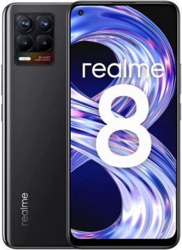 Realme 8 Dual 4+64GB punk black (RMX3085)