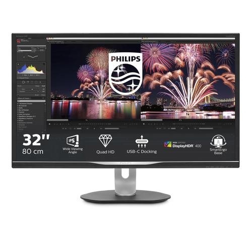 Philips P Line LCD monitor with USB-C Dock 328P6AUBREB/00 image 1