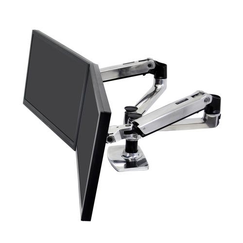 Ergotron LX Series 45-245-026 monitor mount / stand 68.6 cm (27&quot;) Clamp/Bolt-through Silver image 1