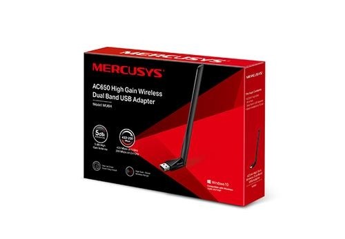 Mercusys AC650 High Gain Wireless Dual Band USB Adapter image 3