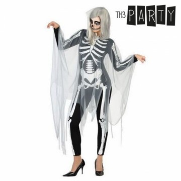 Bigbuy Carnival Маскарадные костюмы для взрослых Скелет (2 Pcs)