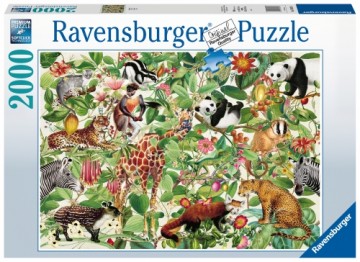 RAVENSBURGER puzzle Jungle,  2000pcs., 16824