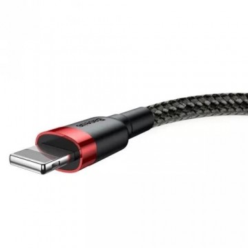 Baseus CALKLF-C19 USB cable 2 m USB A Black, Red