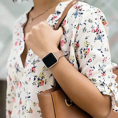 Tech-Protect watch strap MilaneseBand Apple Watch 4/5/6/7/SE 38/40/41mm, gold image 2