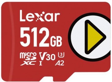 Lexar PLAY microSDXC UHS-I Card memory card 512 GB Class 10