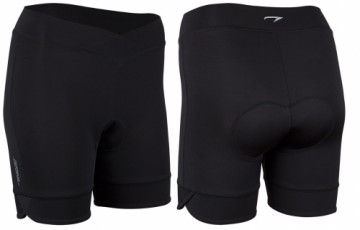 Women's shorts for cycling AVENTO 81BN ZWA 36 Black