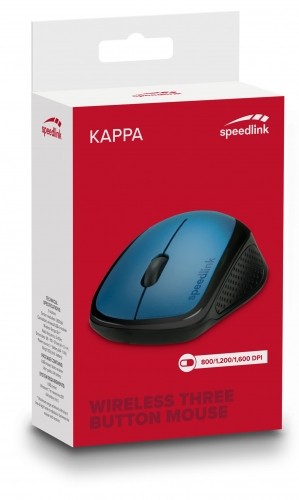 Speedlink pele Kappa Wireless, zila (SL-630011-BE) image 3