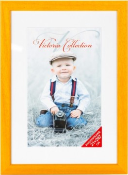 Victoria Collection Рамка для фото Natura 21x29,7, желтый