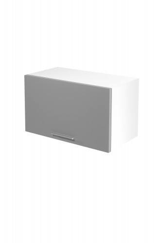 Halmar VENTO GO-60/36 hood top cabinet, color: white / light grey image 1