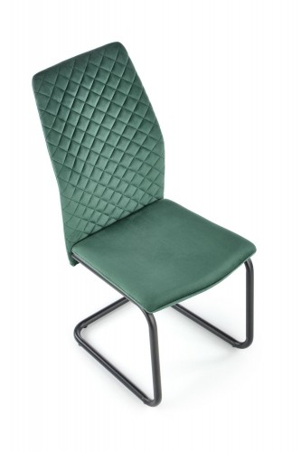 Halmar K444 chair color: dark green image 4