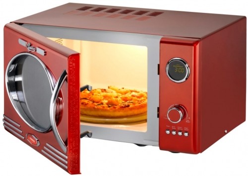 Microwave Melissa 16330129, metallic red image 3