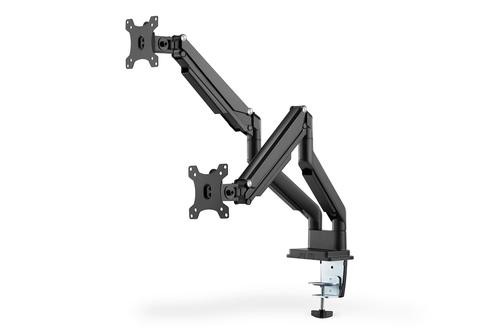 Digitus Universal Dual Monitor Mount with Gas Spring and Clamp Mount image 3