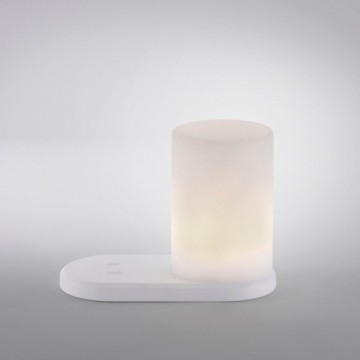 Leuchtendirekt Lampa ar bezvadu lādētāju Lampa ar bezvadu lādētāju D100xH170mm 0.6W