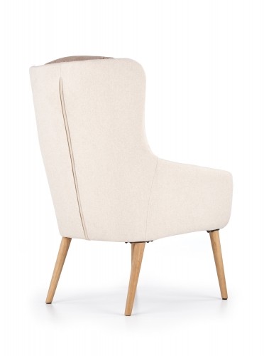 Halmar PURIO leisure chair, color: beige / brown image 4