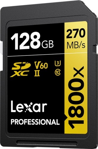 Lexar memory card SDXC 128GB Professional 1800x UHS-II U3 V60 image 2