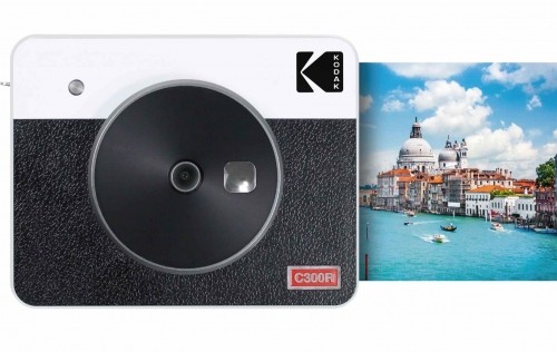 Kodak Mini Shot 3 Square Instant Camera and Printer white image 1