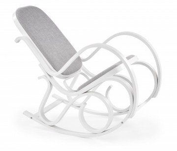 Halmar MAX BIS PLUS rocking chair color: white