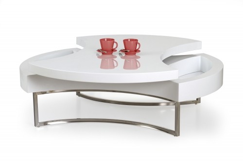 Halmar AUREA coffee table color: white image 2