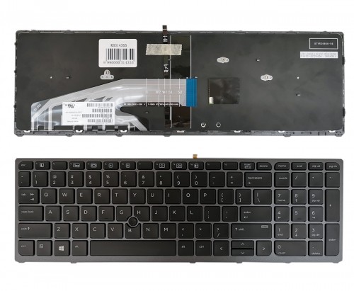 Keyboard HP ZBook 15 G3, G4, 17 G3, G4 (US) with backlight image 1