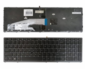 Keyboard HP ZBook 15 G3, G4, 17 G3, G4 (US) with backlight