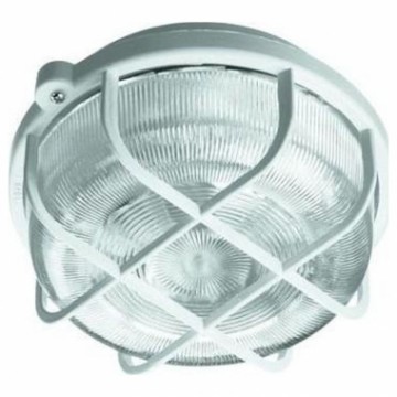 Gaismeklis apaļš, maks. 100W IP44 pelēks