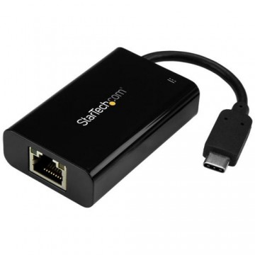 Tīkla Adapteris USB C Startech US1GC30PD Gigabit Ethernet Melns