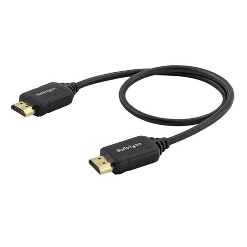 HDMI Kabelis Startech HDMM50CMP            Melns 0,5 m image 1