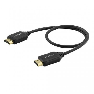 HDMI Kabelis Startech HDMM50CMP            Melns 0,5 m
