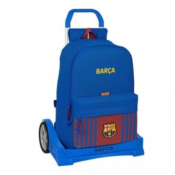 Школьный рюкзак с колесиками F.C. Barcelona