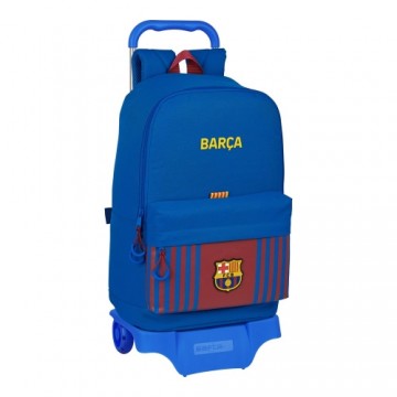 Школьный рюкзак с колесиками F.C. Barcelona (31 x 47 x 15 cm)
