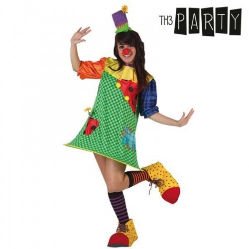Bigbuy Carnival Маскарадные костюмы для взрослых Паяц-девушка image 1