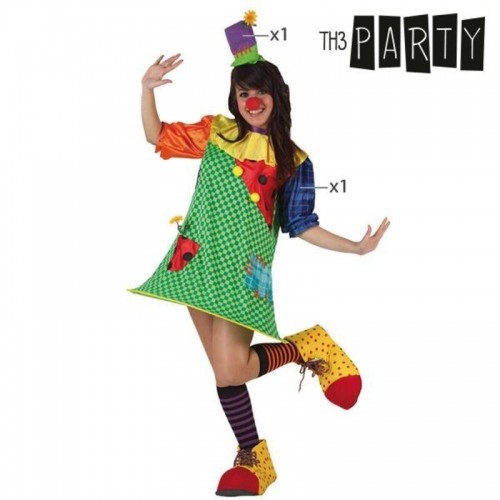 Bigbuy Carnival Svečana odjeća za odrasle Sieviete klauns image 2