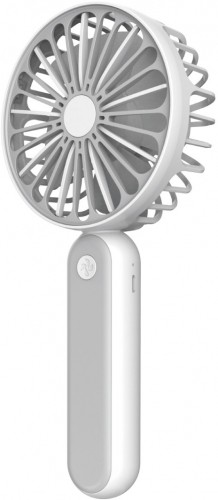 Platinet rechargeable fan 1200mAh, white/grey (45246) image 2
