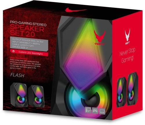 Omega speakers Varr Flash 2.0 VGSFB, black image 4