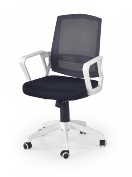 Halmar ASCOT office chair, color: black / white / grey