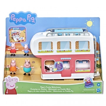Hasbro PEPPA PIG Rotaļu komplekts "Peppas ģimenes māja uz riteņiem"