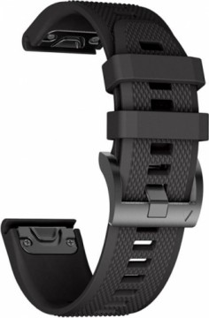 Tech-Protect watch strap Smooth Garmin Fenix 3/5X/3HR/5X Plus/6X/6X Pro, black