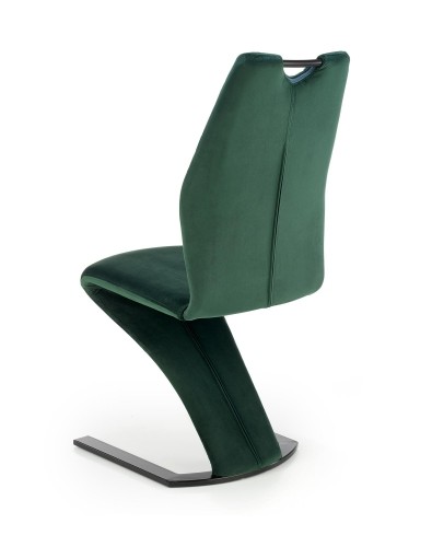Halmar K442 chair color: dark green image 4