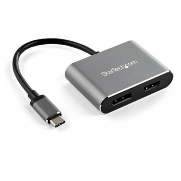 USB C uz HDMI/DisplayPort Adapteris Startech CDP2DPHD             4K Ultra HD Sudrabs