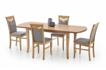 Halmar FRYDERYK 160/240 cm extension table color: craft oak