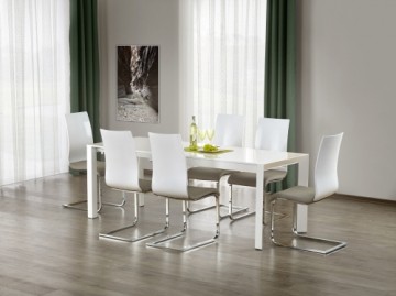 Halmar STANFORD extension table color: white